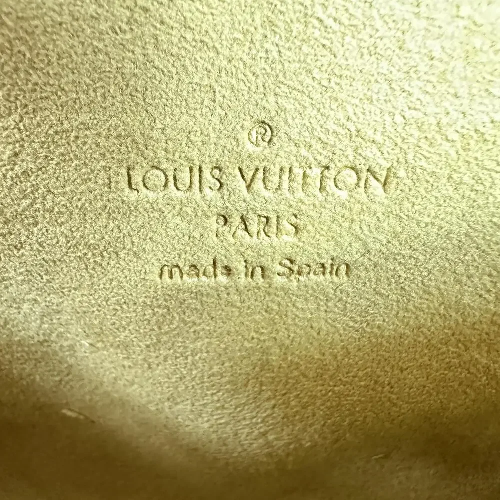 Louis Vuitton Vintage Twin Pochette Crossbody Bag Small Brown Monogram Canvas